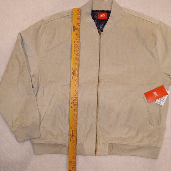 Vans Men's XL (Extra Large) Elm Skate Corduroy Bomber Jacket VN000J9MD3Z - Picture 10 of 13